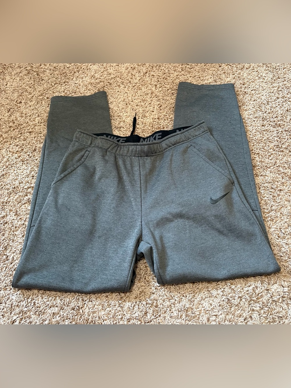 Nike Dri Fit Sweatpants Gray Mens size Large Tall